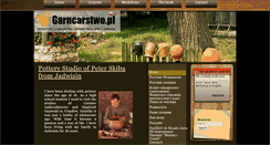 Desktop Screenshot of garncarstwo.pl